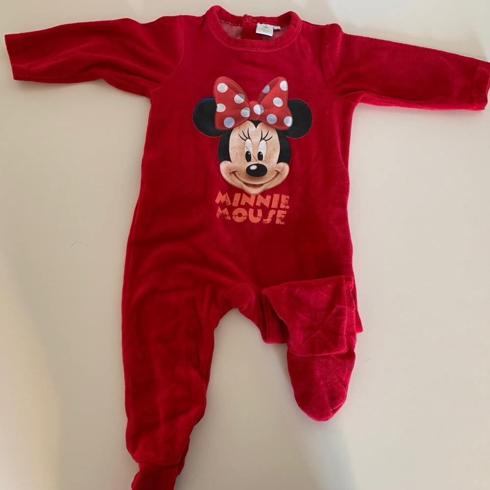 DISNEY onesie red with Minnie Mouse